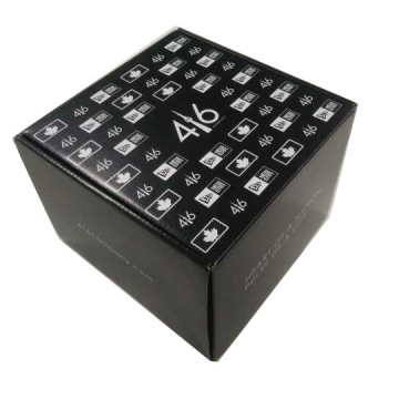 Custom Printing Black Foldable Box Packaging